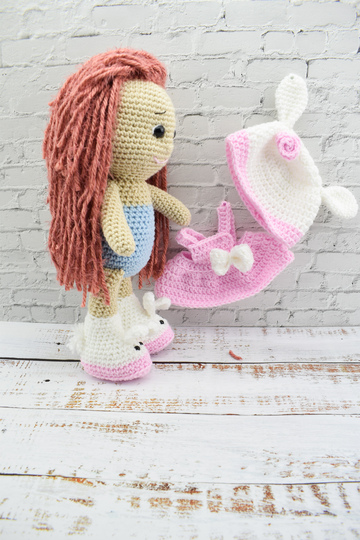 Crochet Pattern Amigurumi Bunny Doll