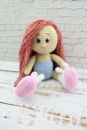 Crochet Pattern Amigurumi Bunny Doll