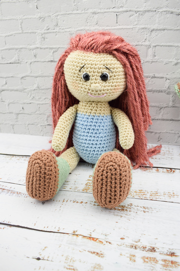 Crochet Pattern Bear Doll
