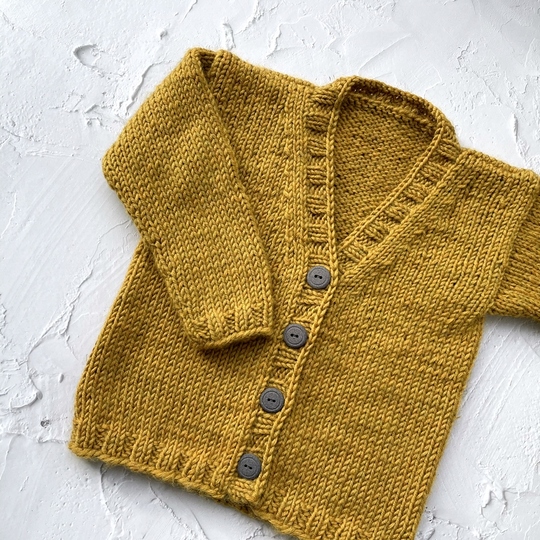 Strickanleitung Kinderjacke MIA Nr. 2, Größe 80 - 122