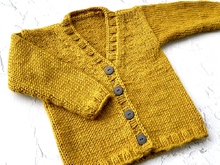 Strickanleitung Kinderjacke MIA Nr. 2, Größe 80 - 122