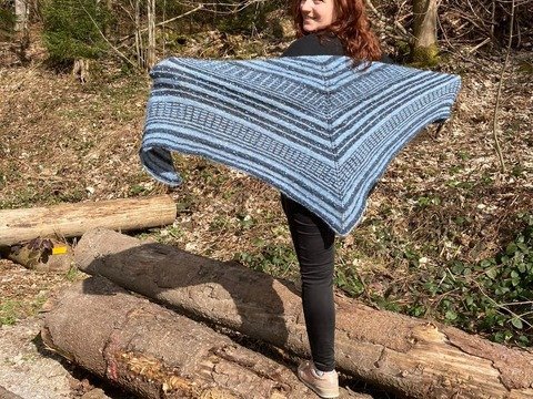 Anleitung Tuch "Mystery-Wolke"