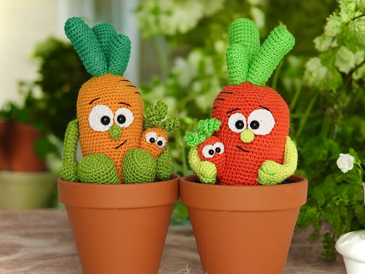 fleet carrot - crochet pattern