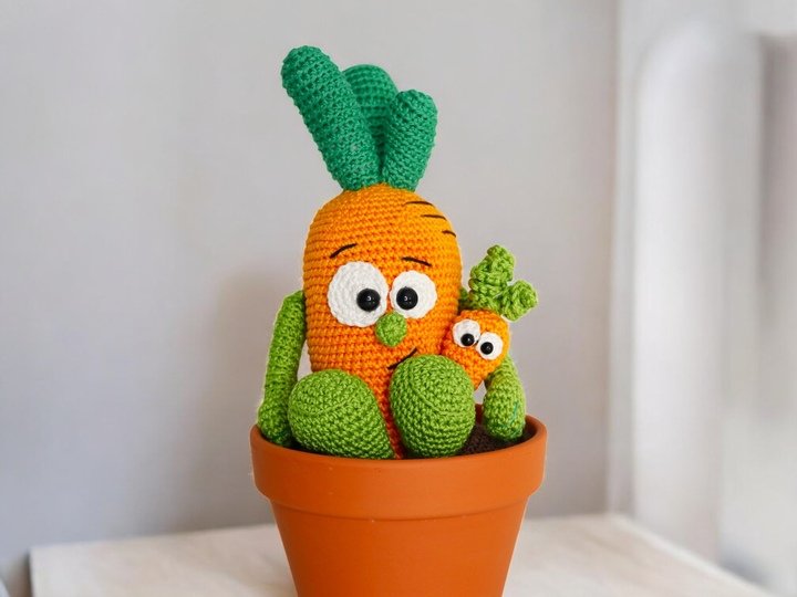 fleet carrot - crochet pattern