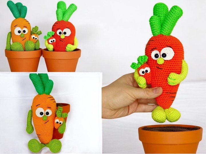 Flotti Karotti - Häkelanleitung