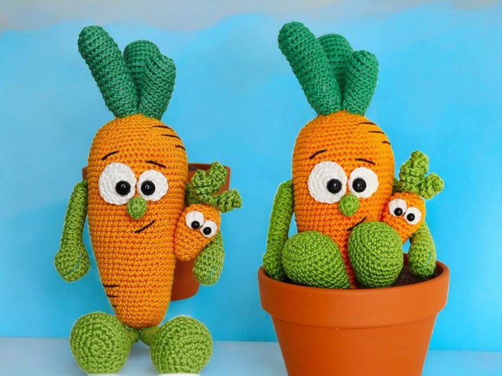 Flotti Karotti - Häkelanleitung