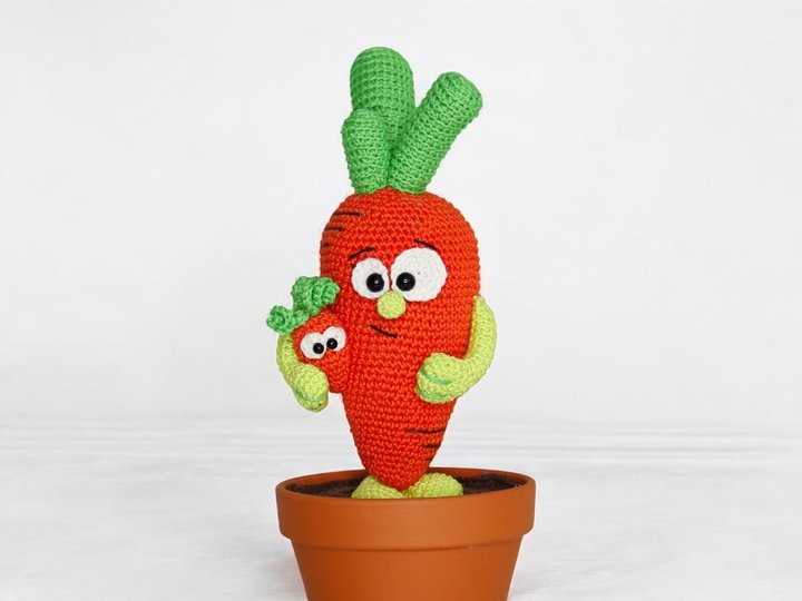 Flotti Karotti - Häkelanleitung