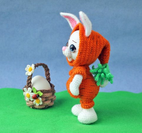 Easter Bunny in Carrot Tracksuit