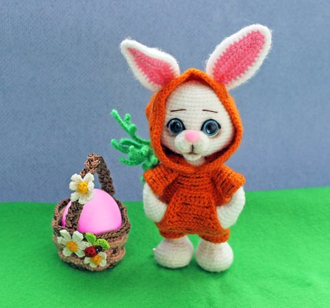 Easter Bunny in Carrot Tracksuit