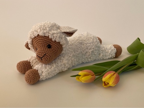 Häkelanleitung Schäfchen Lennox