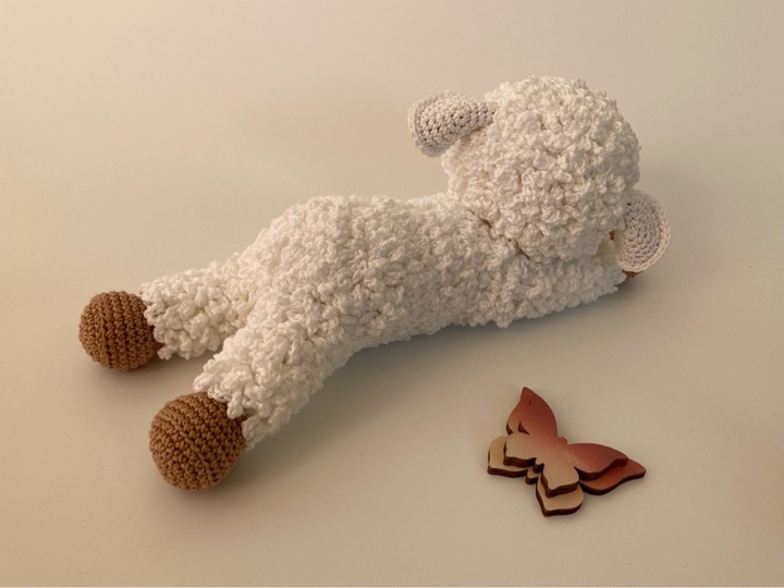 Häkelanleitung Schäfchen Lennox