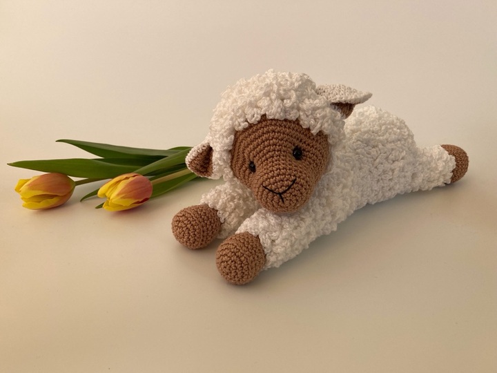 Häkelanleitung Schäfchen Lennox