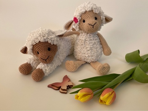 Häkelanleitungen Schäfchen Luzy & Lennox