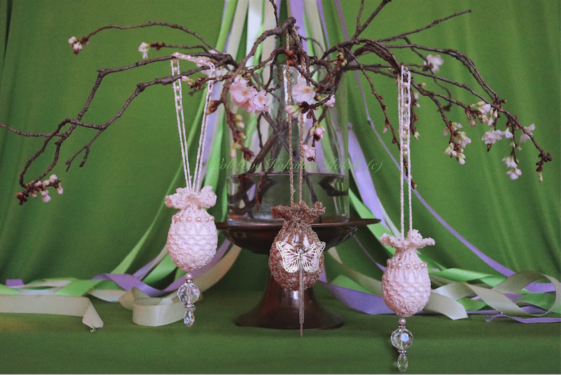 Anleitung Häkel Beutel / Eiersegen