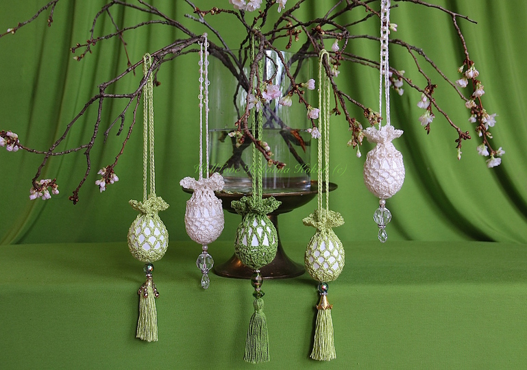 Anleitung Häkel Beutel / Eiersegen