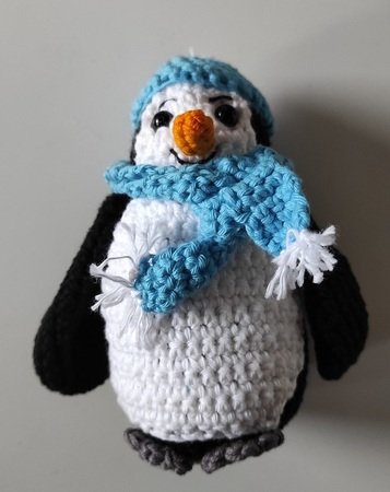 Crochet Pattern for a Penguin, Amigurumi
