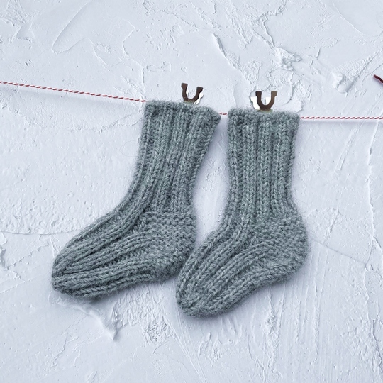 Strickanleitung Babysöckchen Größe 56 – 74