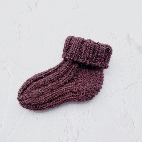 Strickanleitung Babysöckchen Größe 56 – 74