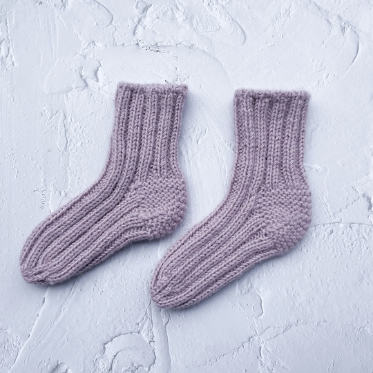 Strickanleitung Babysöckchen Größe 56 – 74