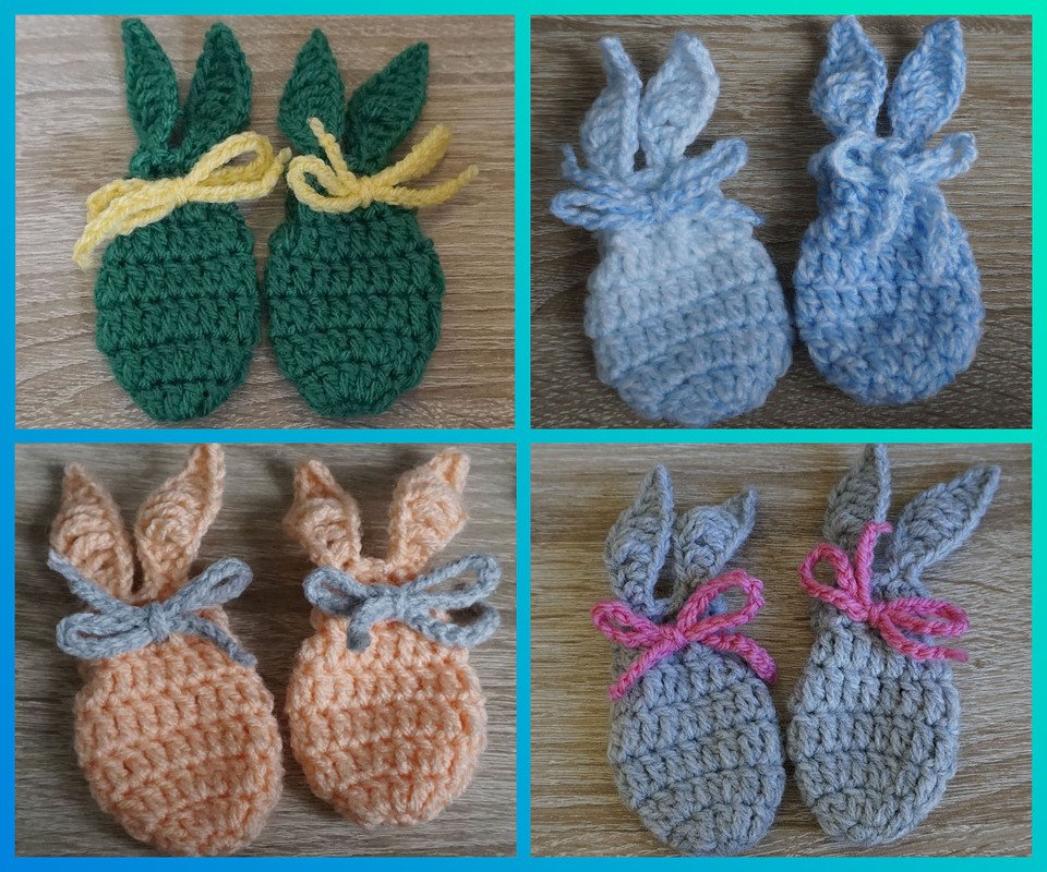 Häkelanleitung für den Osterbeutel für Kleinigkeiten - Bild 2