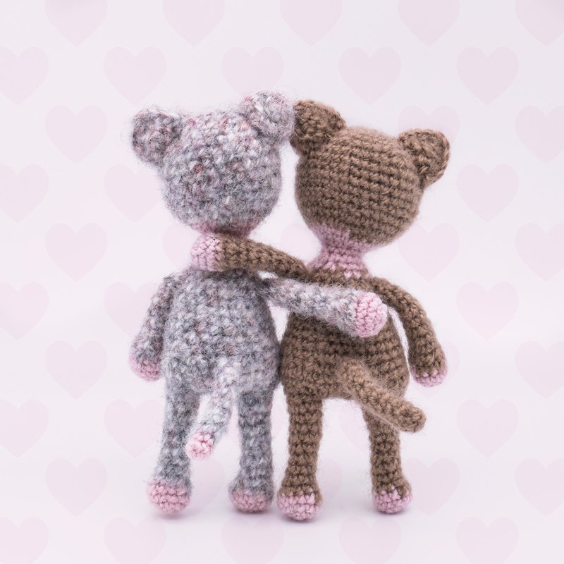 Kitten 'Mona' und 'Lisa' • LuckyTwins • Amigurumi crochet pattern - Image 3
