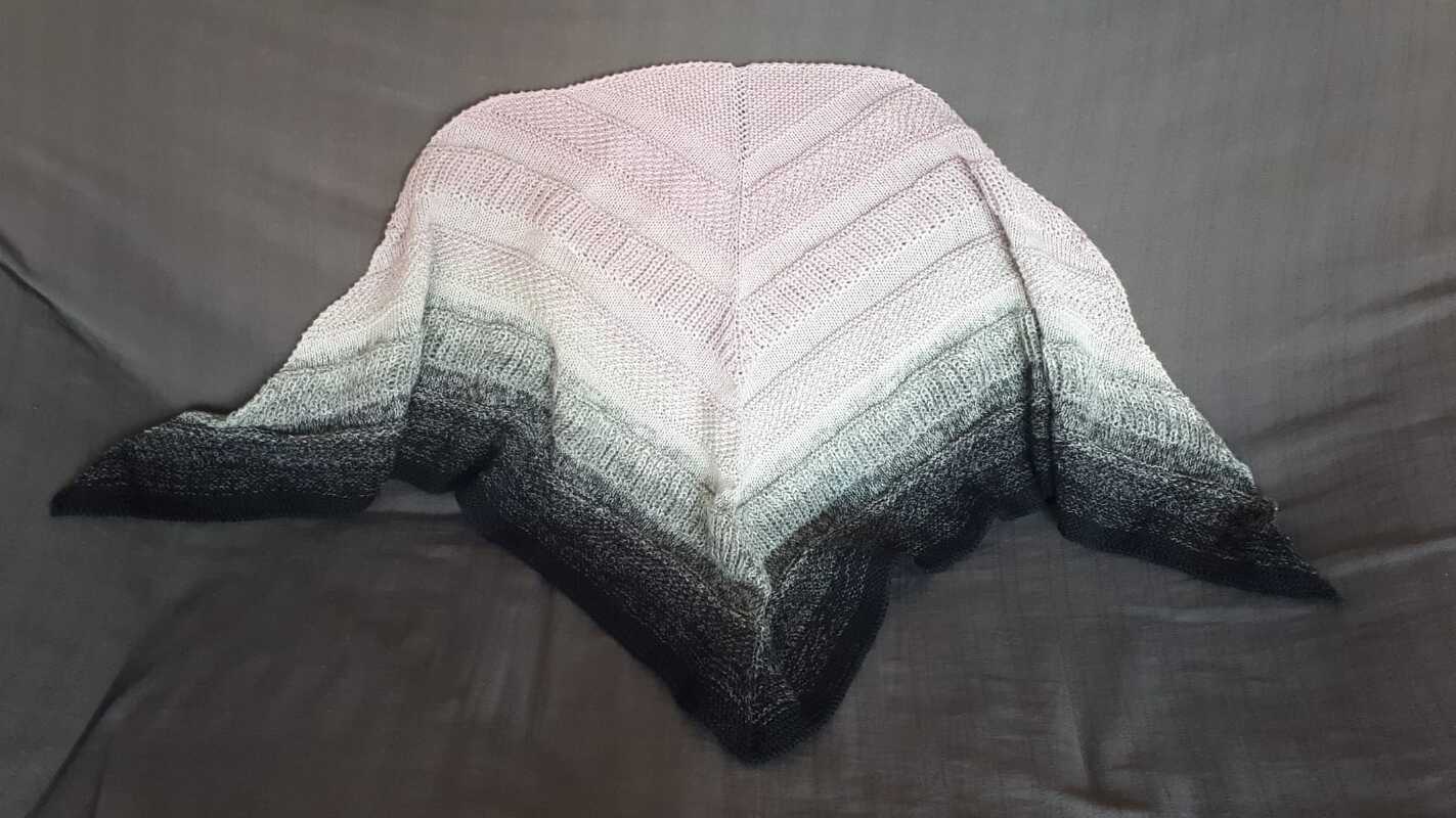 Strickanleitung Dreiecktuch "Sophie"