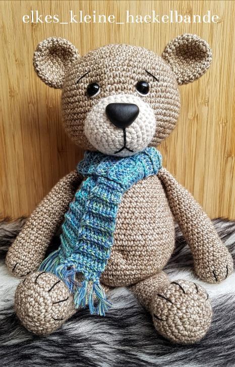 Häkelanleitung Teddy Oskar - Bild 6