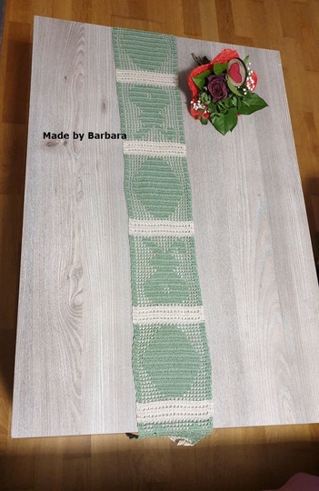 Häkelanleitung Tischband "Ostern"
