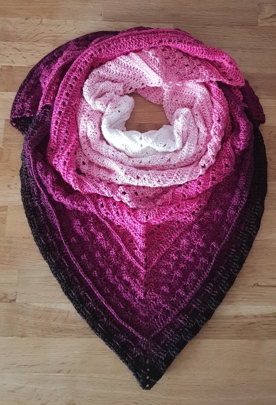 Häkelanleitung Dreiecktuch "Mystery" - Bild 2