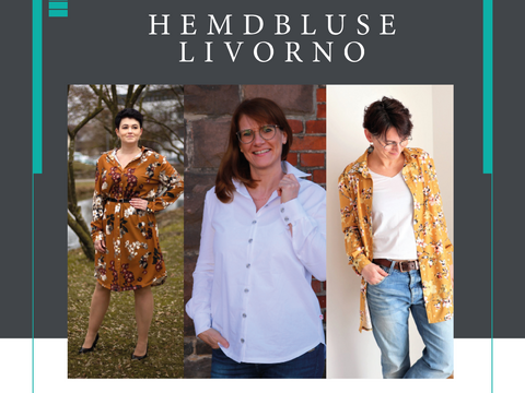 Ebook Hemdbluse LIVORNO Gr. 32-48