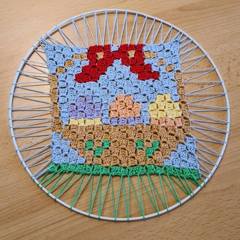 Anleitung Osterkorb im Ring - Bild 3