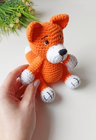 Crochet fox amigurumi pattern