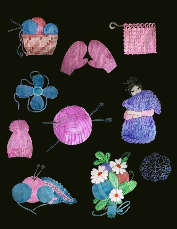 knitting clipart files - Image 2