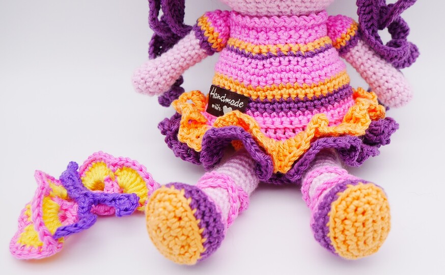 Anleitung Püppchen Sarah