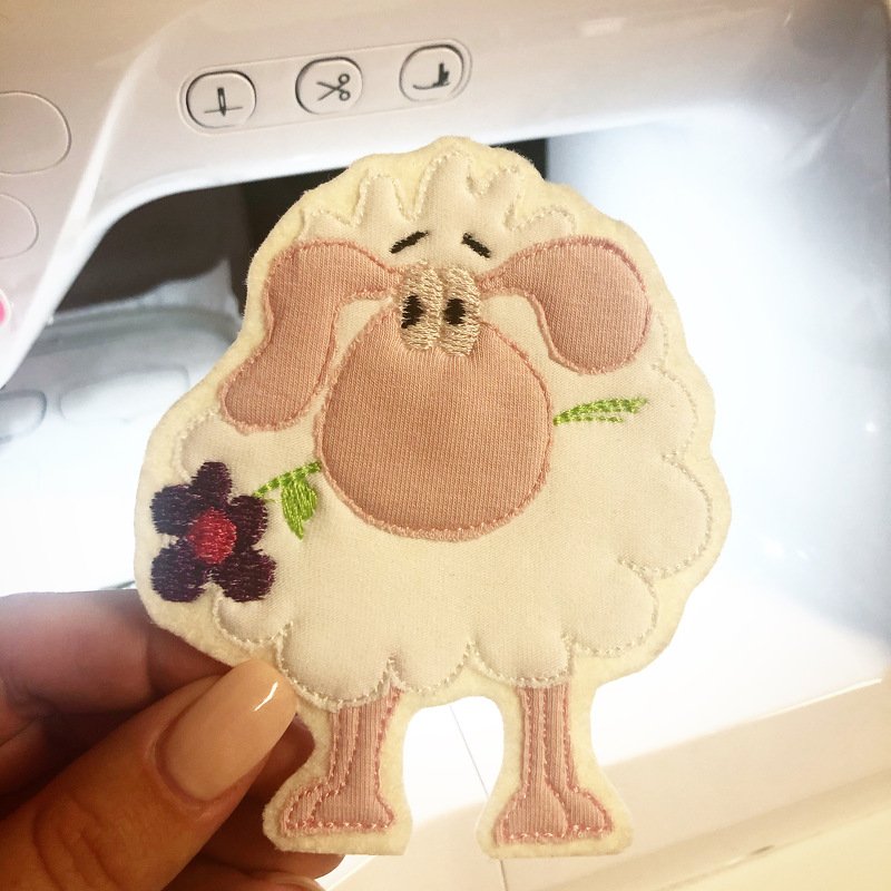 Stickdatei Erwin das Schaf - Bild 4