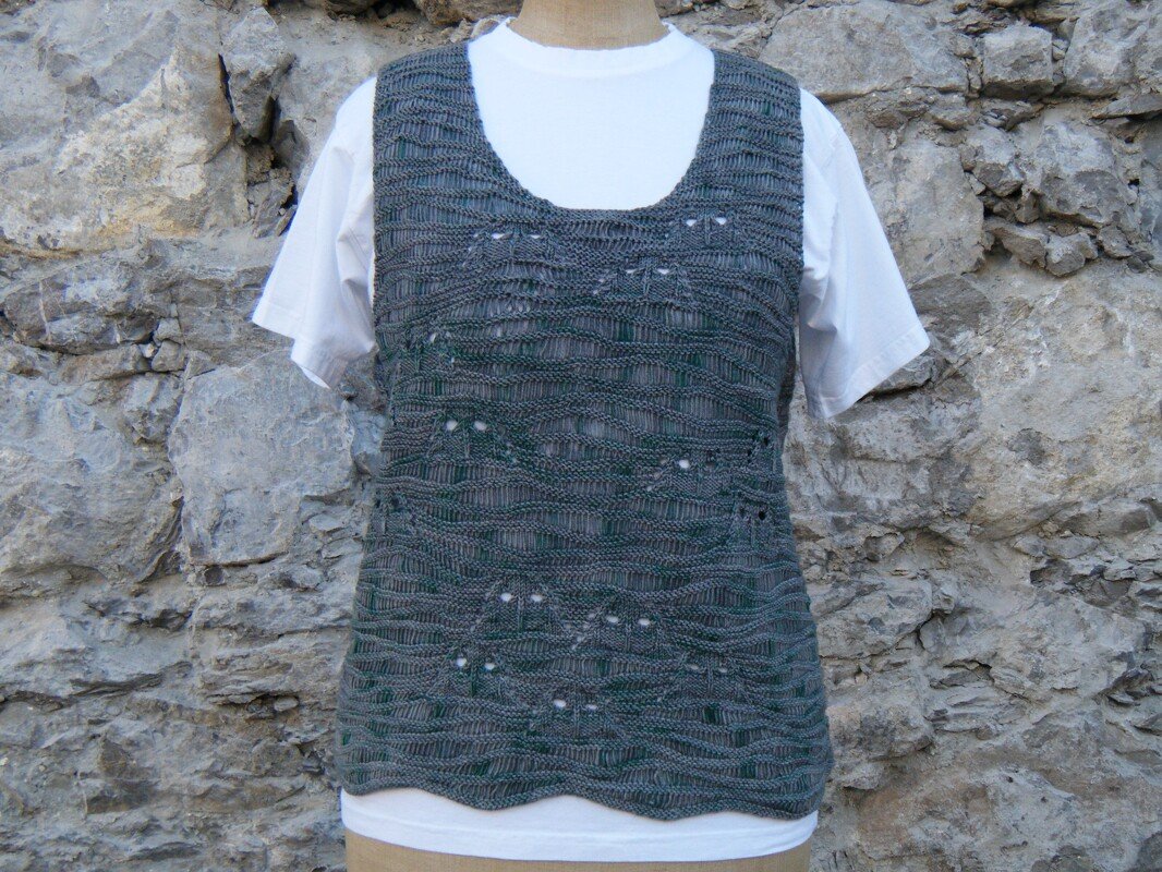 Strickanleitung Top "Wattwanderung"