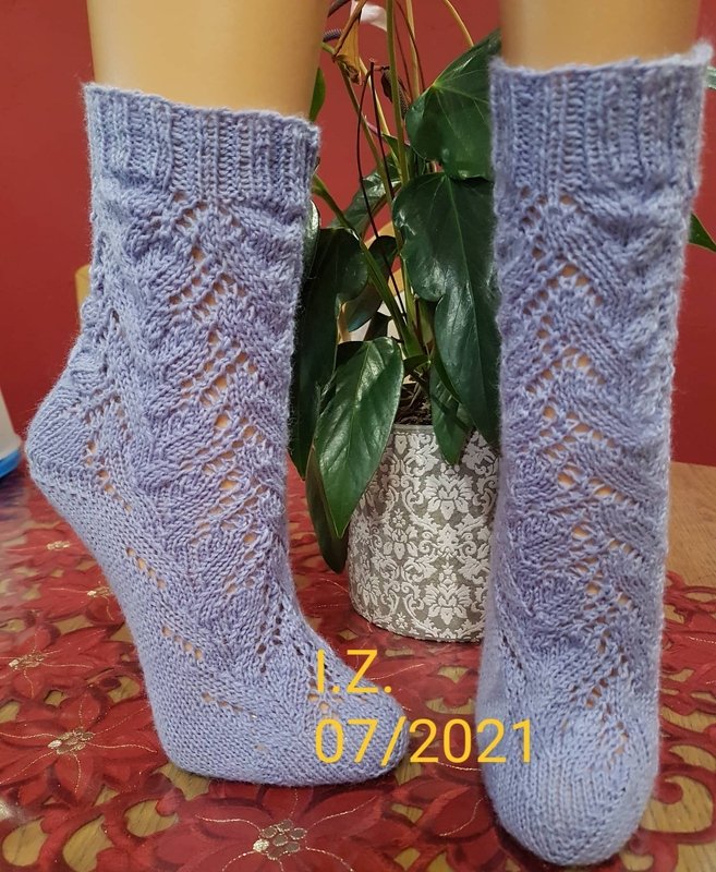 Anleitung Sockenmuster Arabella