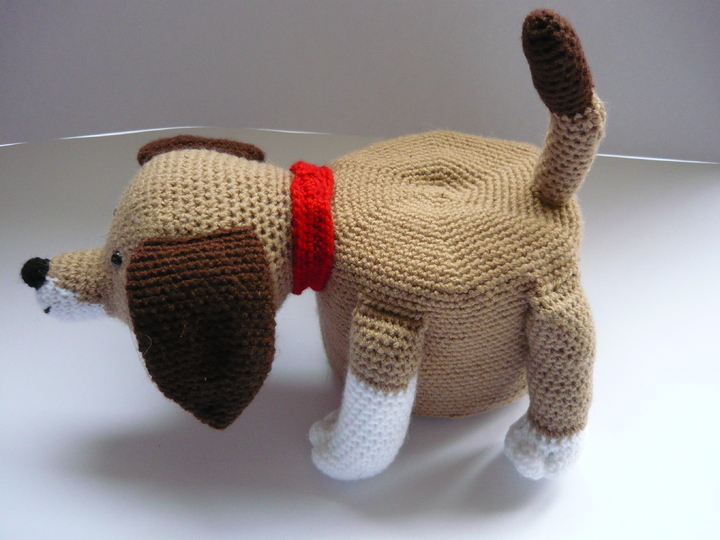 Häkelanleitung Hund Klorollenhut