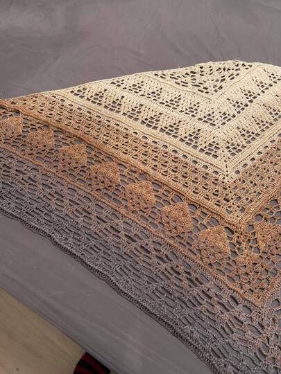 Tuch Leyla häkeln Dreieckstuch