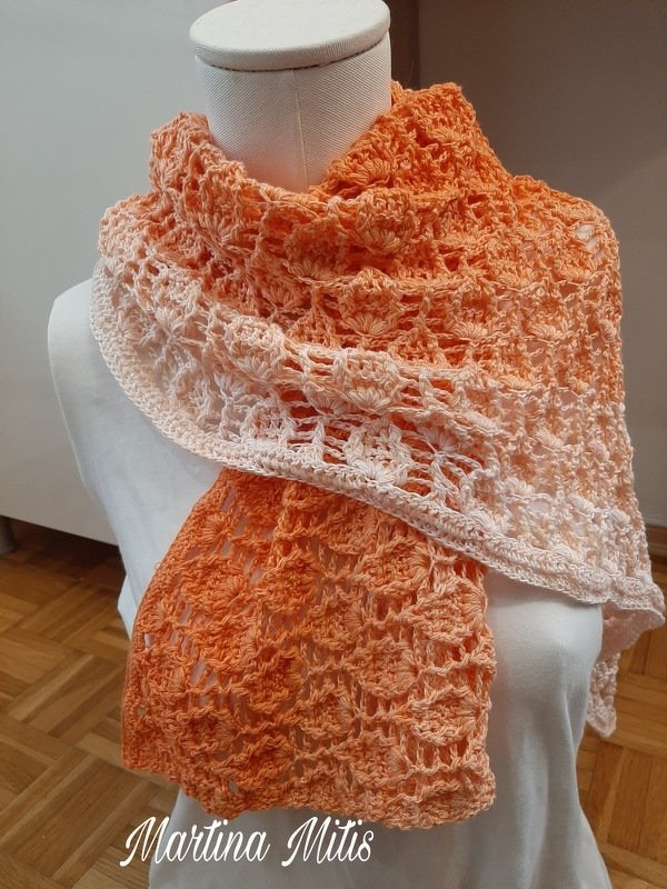 Levelek - Stola, Schal, Loop - Bild 6