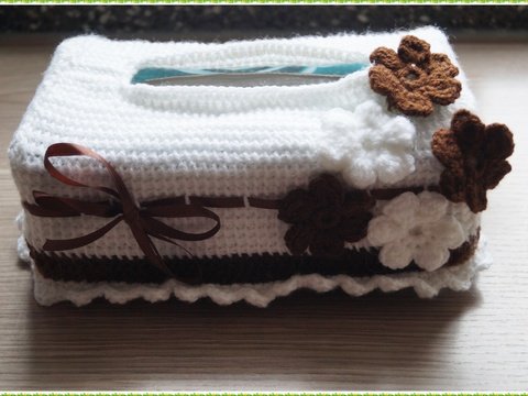 Anleitung Taschentuchbox Hülle *elegant*