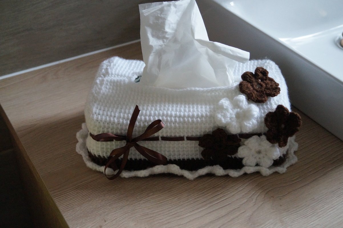 Anleitung Taschentuchbox Hülle *elegant* - Bild 2