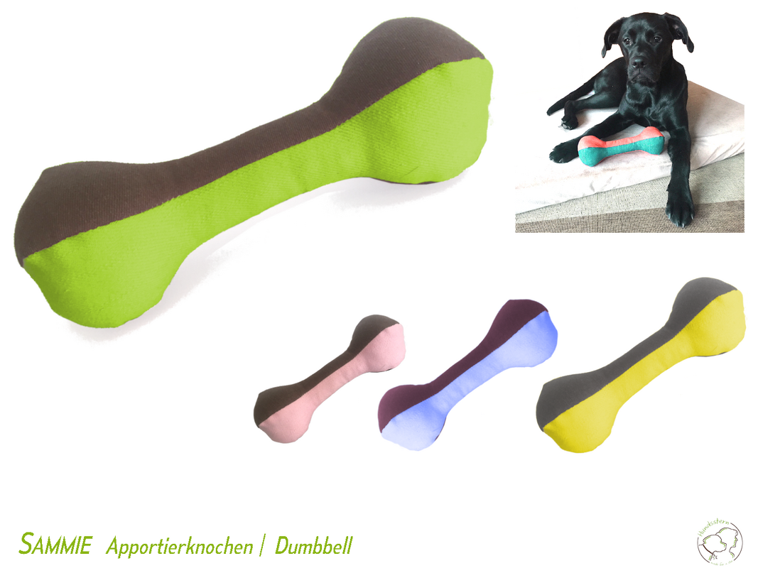 Sammie Dumbbell, Toy and Training, Sewing Pattern