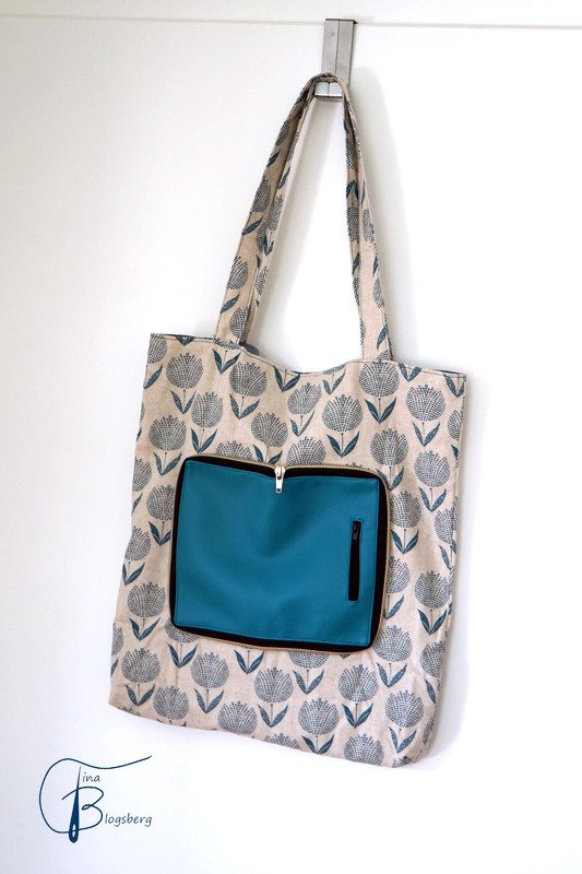 Anleitung Faltbare Einkaufstasche Calliope