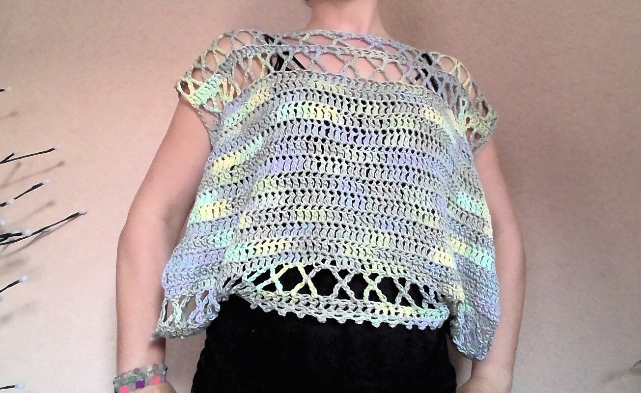 Anleitung Sommerpulli "Ria" häkeln