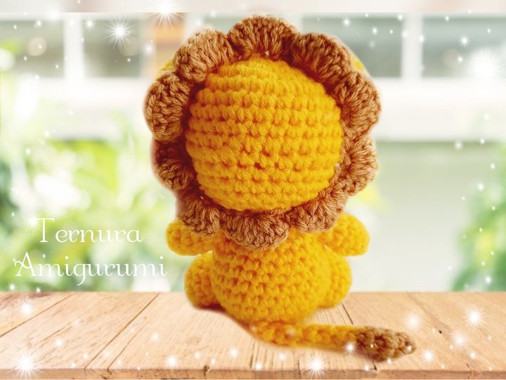 Häkelanleitung kleiner Löwe PDF Ternura Amigurumi English Deutsch Dutch