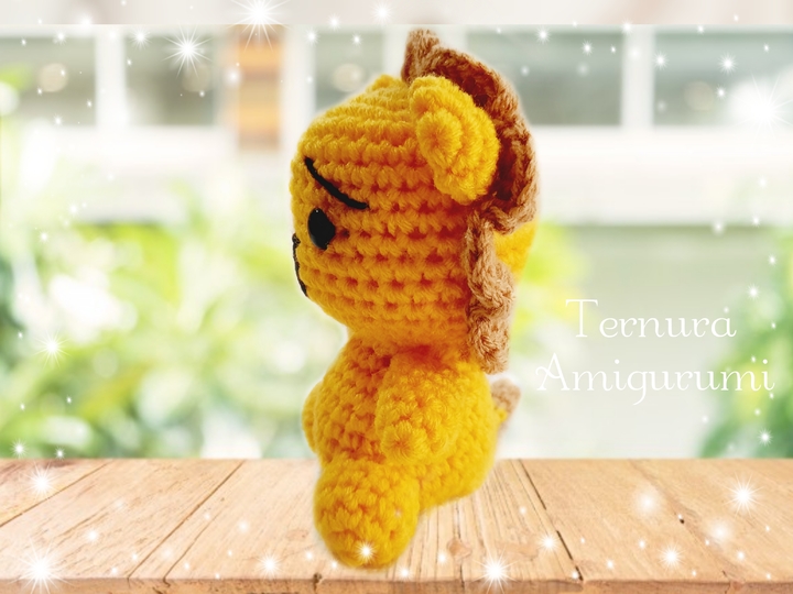Häkelanleitung kleiner Löwe PDF Ternura Amigurumi English Deutsch Dutch