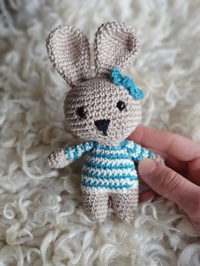 Häkelanleitung Miss Hopsi