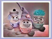 Häkelanleitung / Amigurumi / Die Eiergang