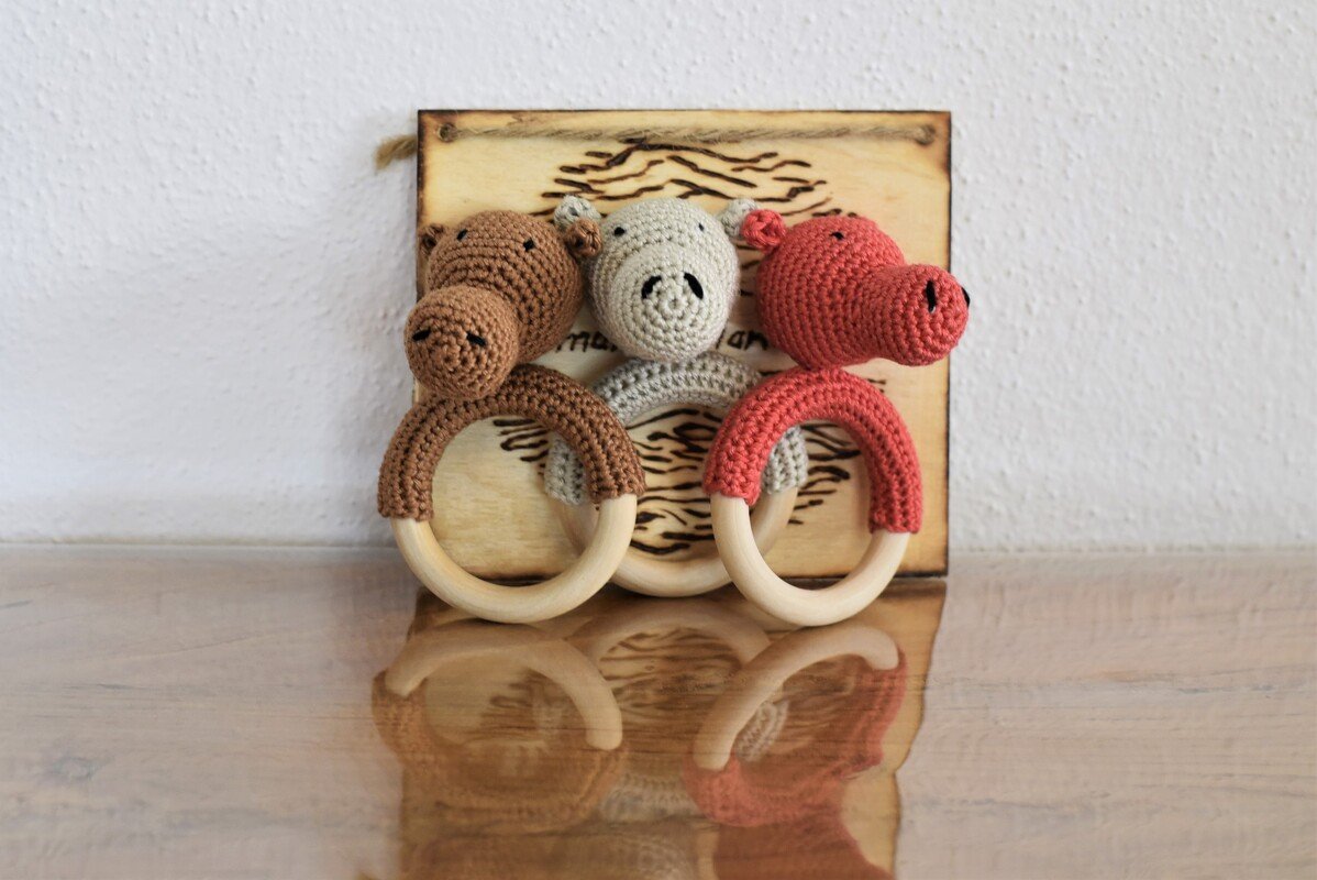 Anleitung: Nilpferd Rassel - Bild 3